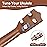 Raimy 17in Kids Ukulele Guitar - 4 Strings Mini Guitar Children Musical Instruments Educational Toys with Picks for Toddler Kids Boys Girls Beginner (Koa Color)