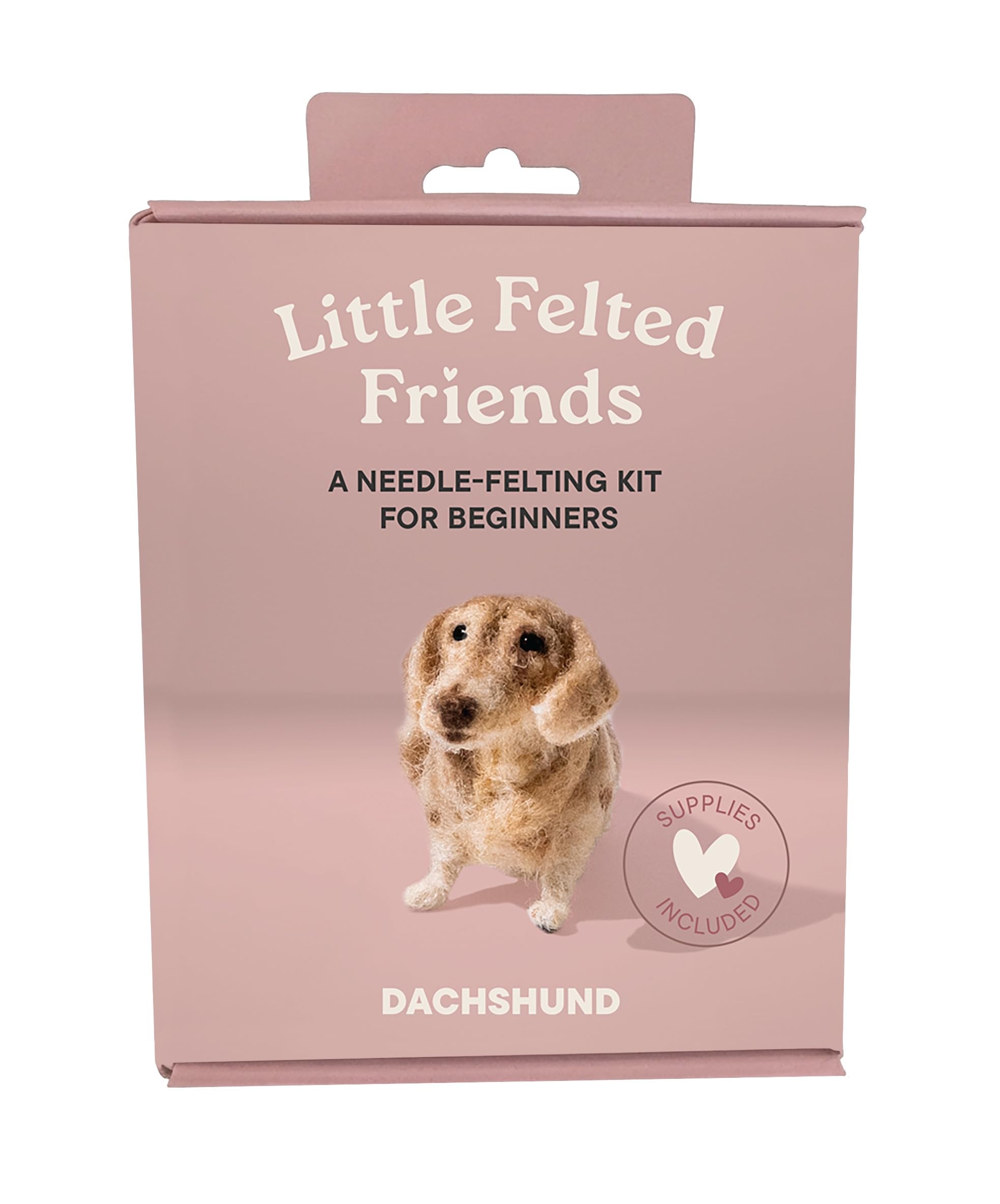 Little Felted Friends: Dachshund: Dog Needle-Felting Beginner Kits with Needles, Wool, Supplies, and Instructions