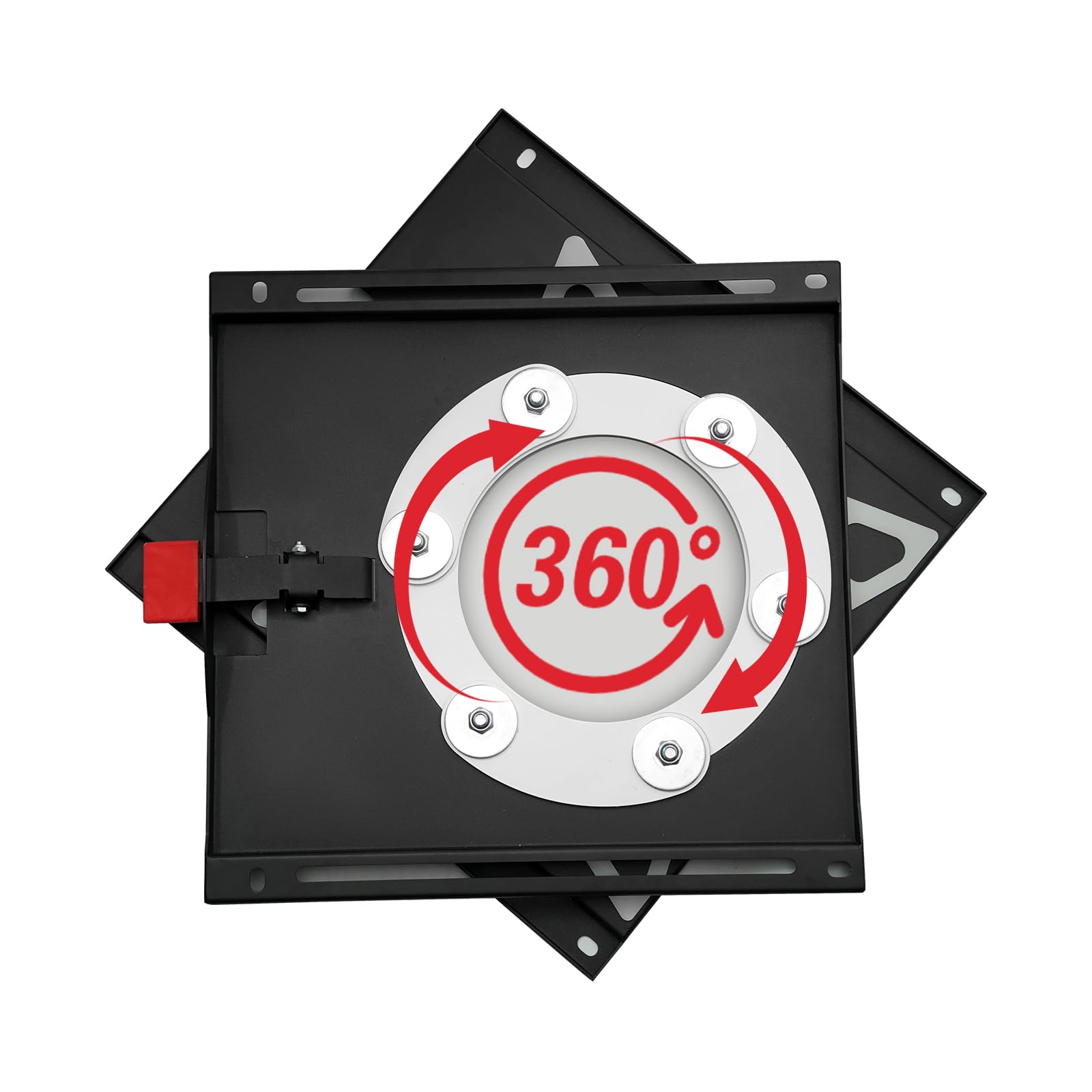 Base pivotante 360° Console rotative pour côté conducteur/passager Compatible avec VW T5 T6 Base pivotante pour siège 2003-2024
