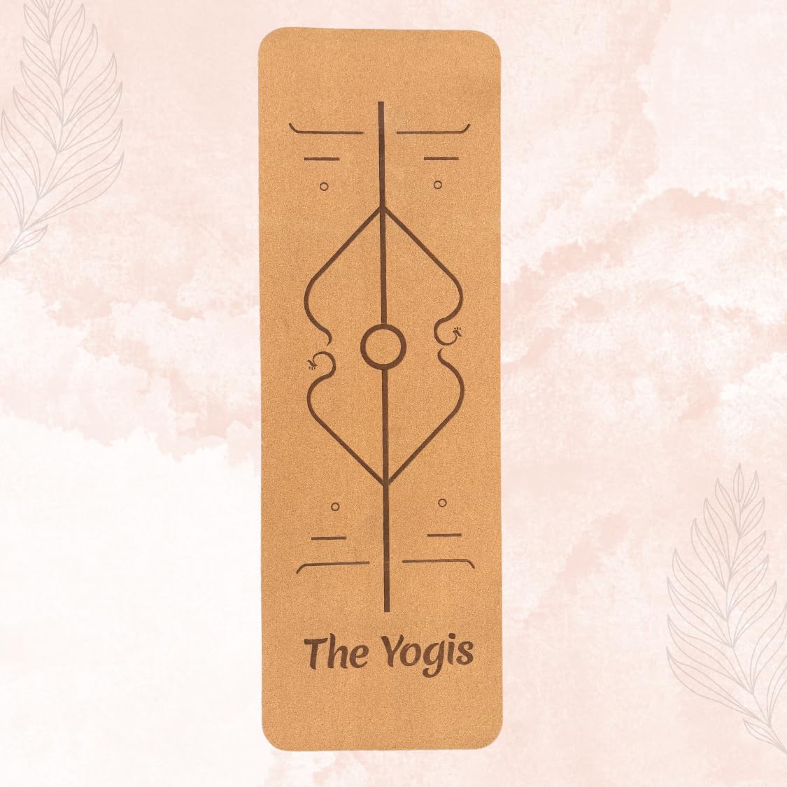 The Yogis Premium Eco-Friendly Alignment Cork Yoga Mat - 100% Eco Friendly Cork & TPE, Non Slip Thick Cork Yoga Mat (Thickness 6 MM) (B0D8H319F9) Amazon Price History, Amazon Price Tracker