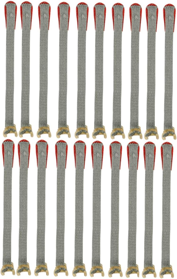 BESPORTBLE 50Pcs Piano Mutes Fixing Tool Lightweight Piano Tuning Ropes with Buckles for Essential Piano Accessories for Tuning and Repair