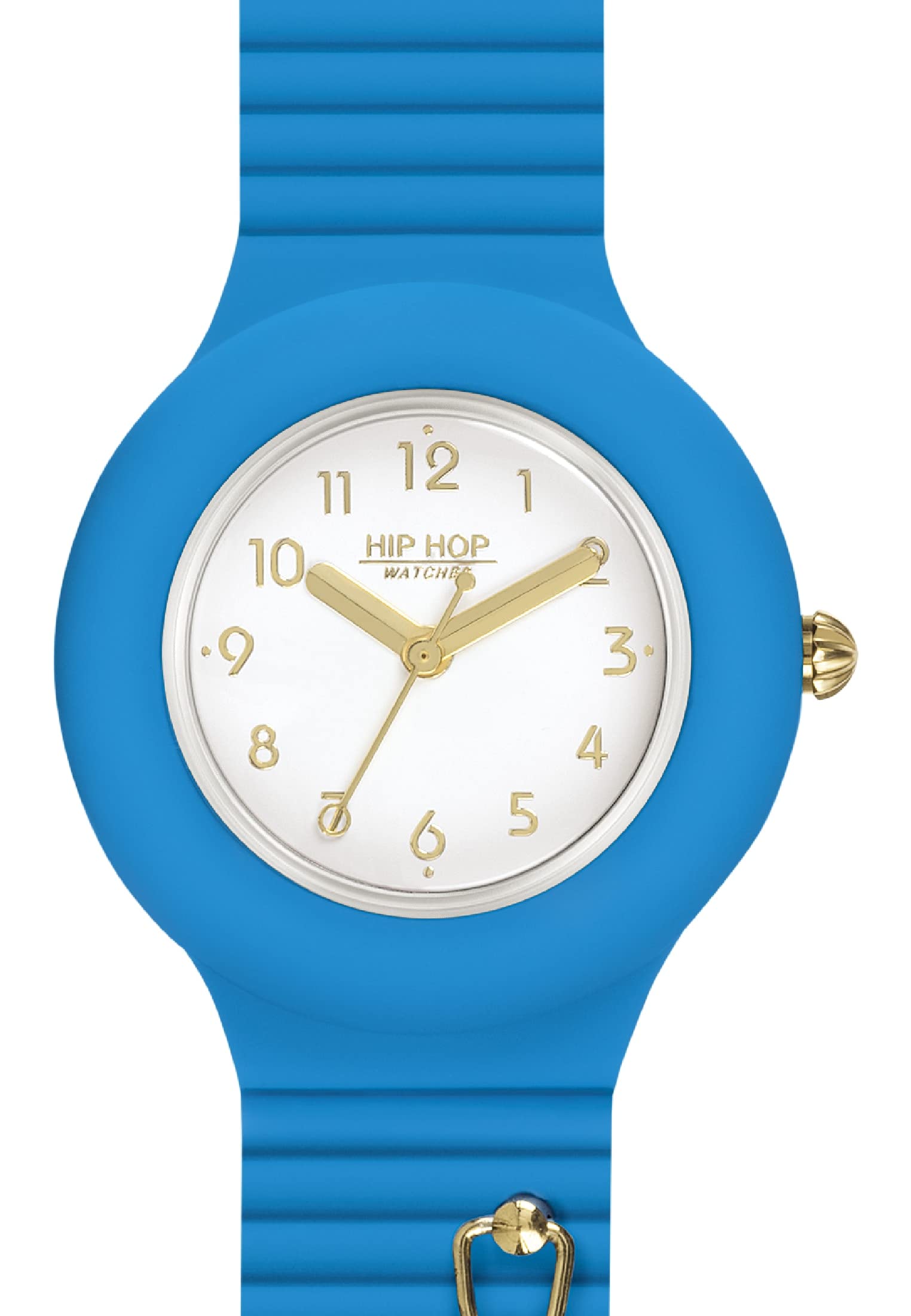 HIP HOP, Collezione Dancing in the Light, Orologio Donna, Cinturino in Silicone Intercambiabile e Regolabile, Ciondolo con Stella, Cassa 32mm, Resistente all'Acqua