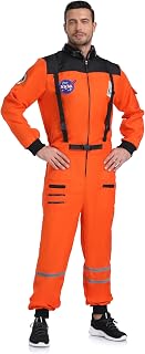 Men's Astronaut Costume for Adult Space Suit Halloween Costume