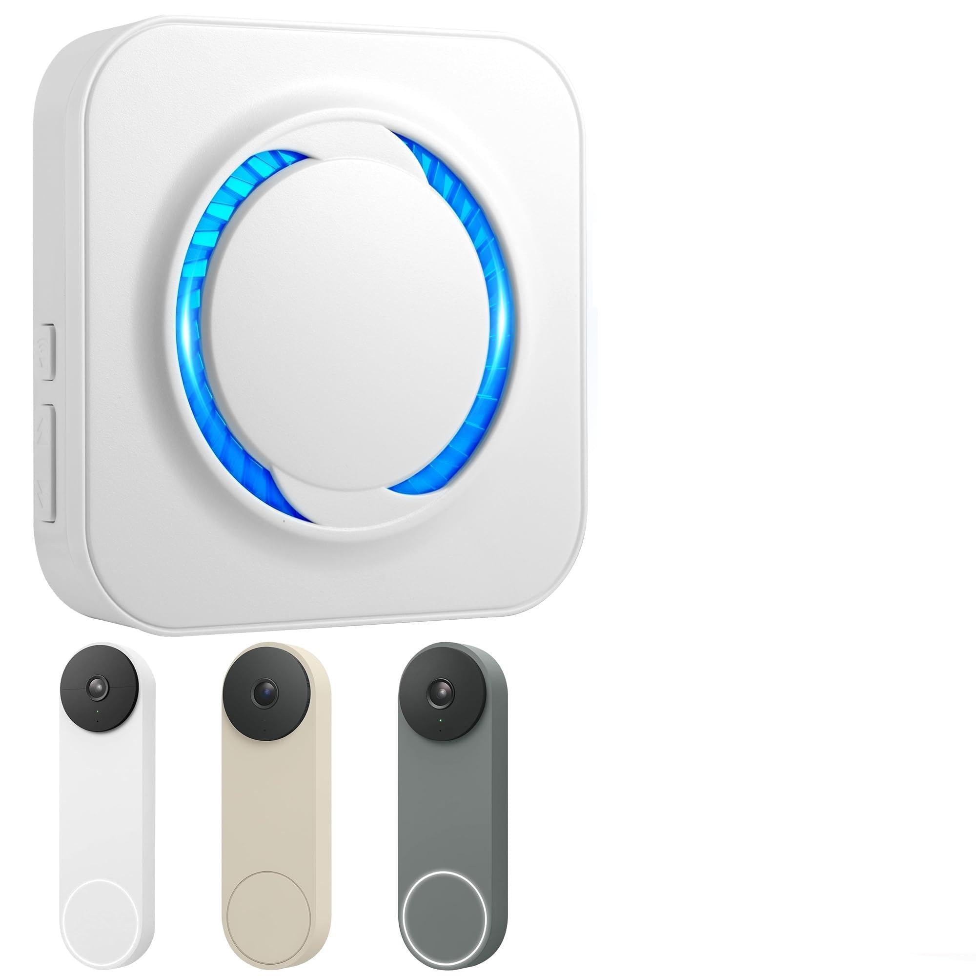 Photo 1 of LUCKYDUO WiFi Chime for Nest Doorbell, 32 Tones, LED Flash