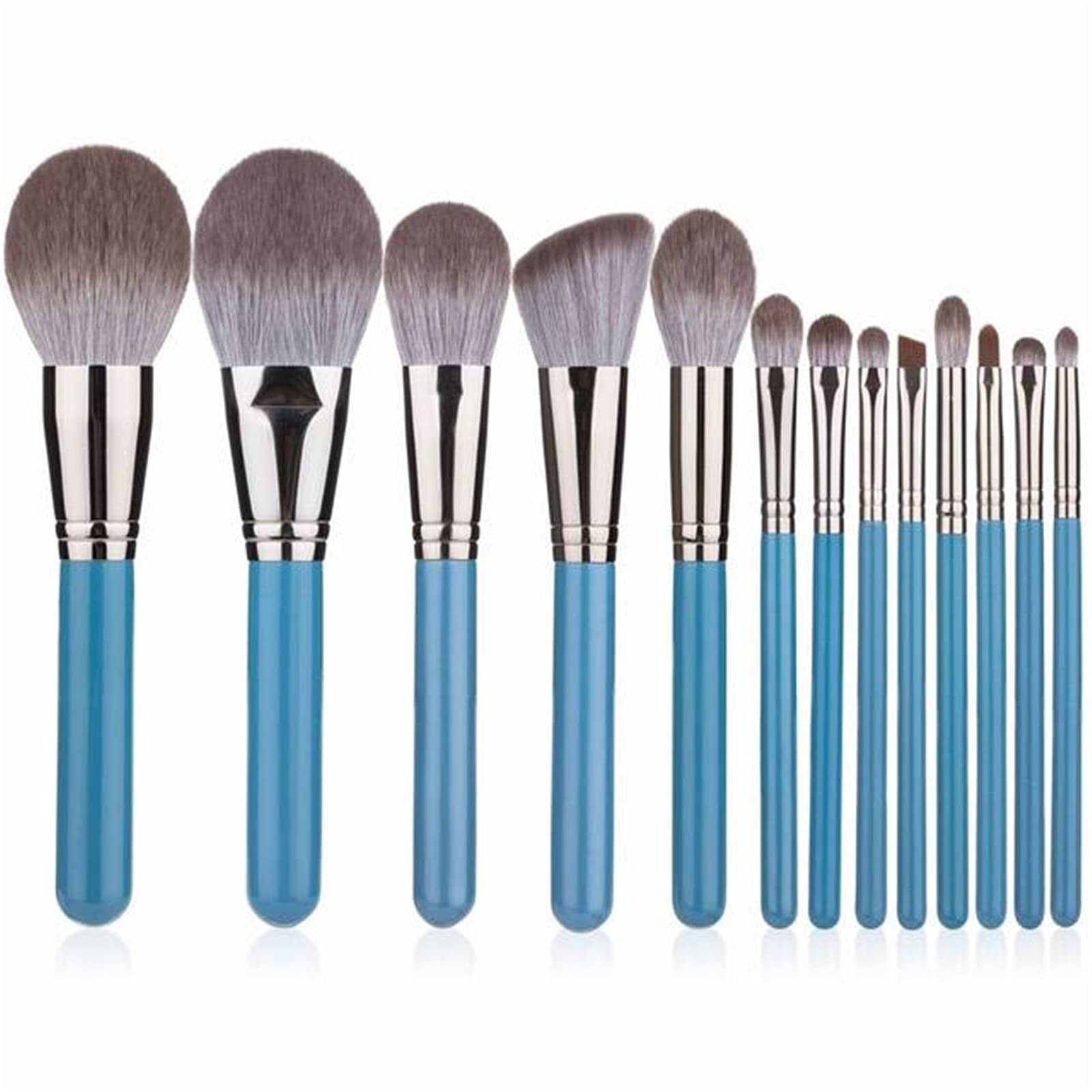 Make-up-Pinsel-Set Make-up-Pinsel-Set 13-teilig mit Ledertasche für Reiseurlaub