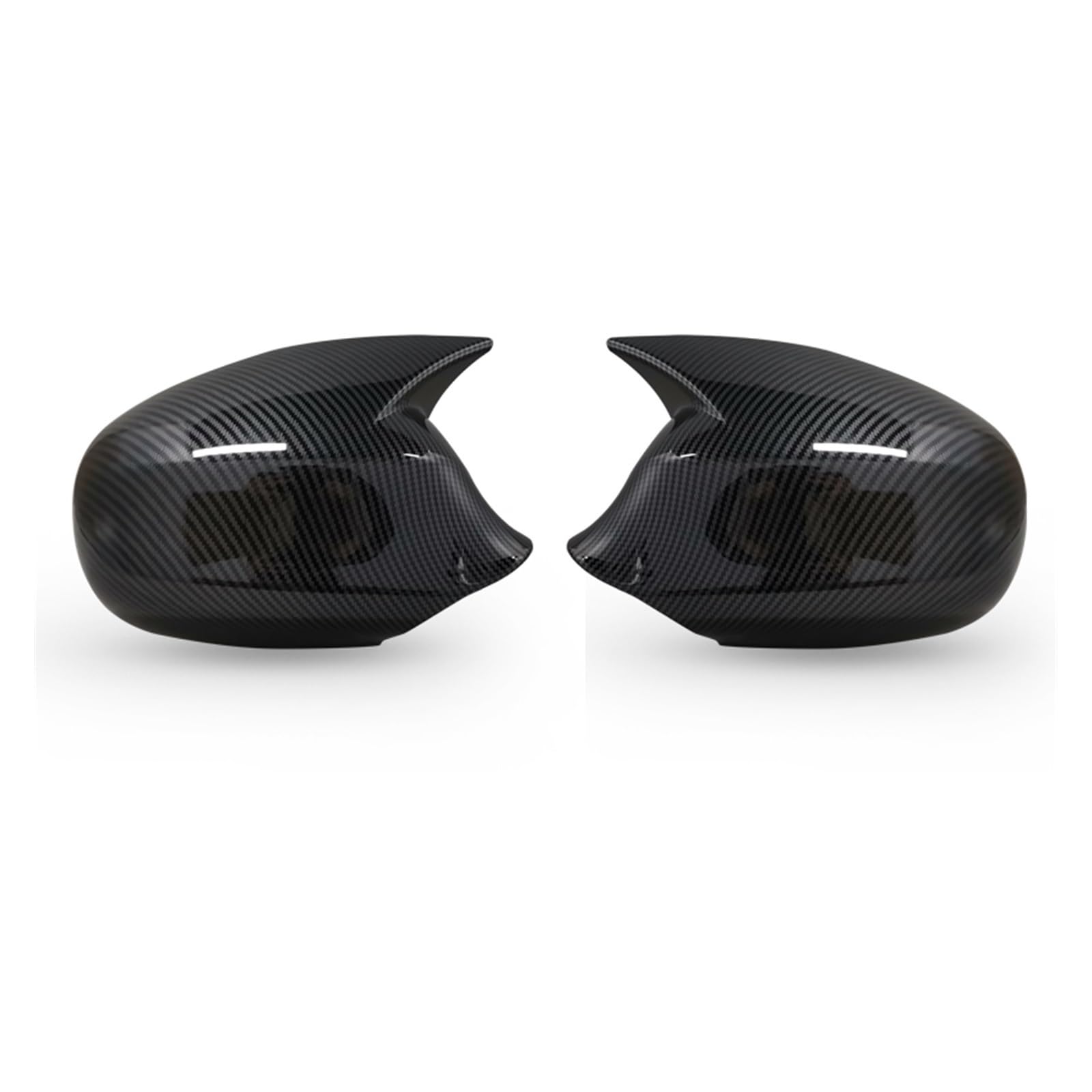 Coque rétroviseur carbone pour BMW E87 E90 protection boîtier rayé en ABS