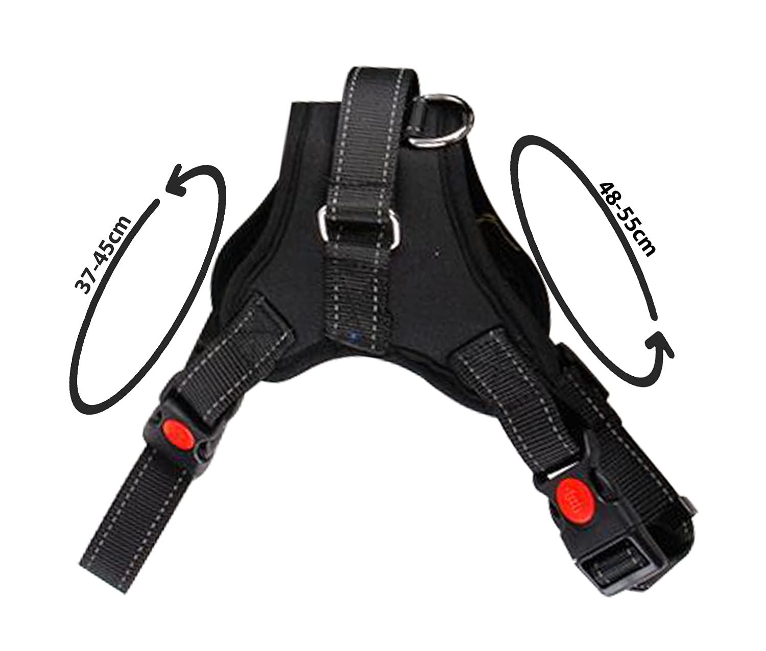 16149 Safety Harness Size S, Schwarz - Image 2