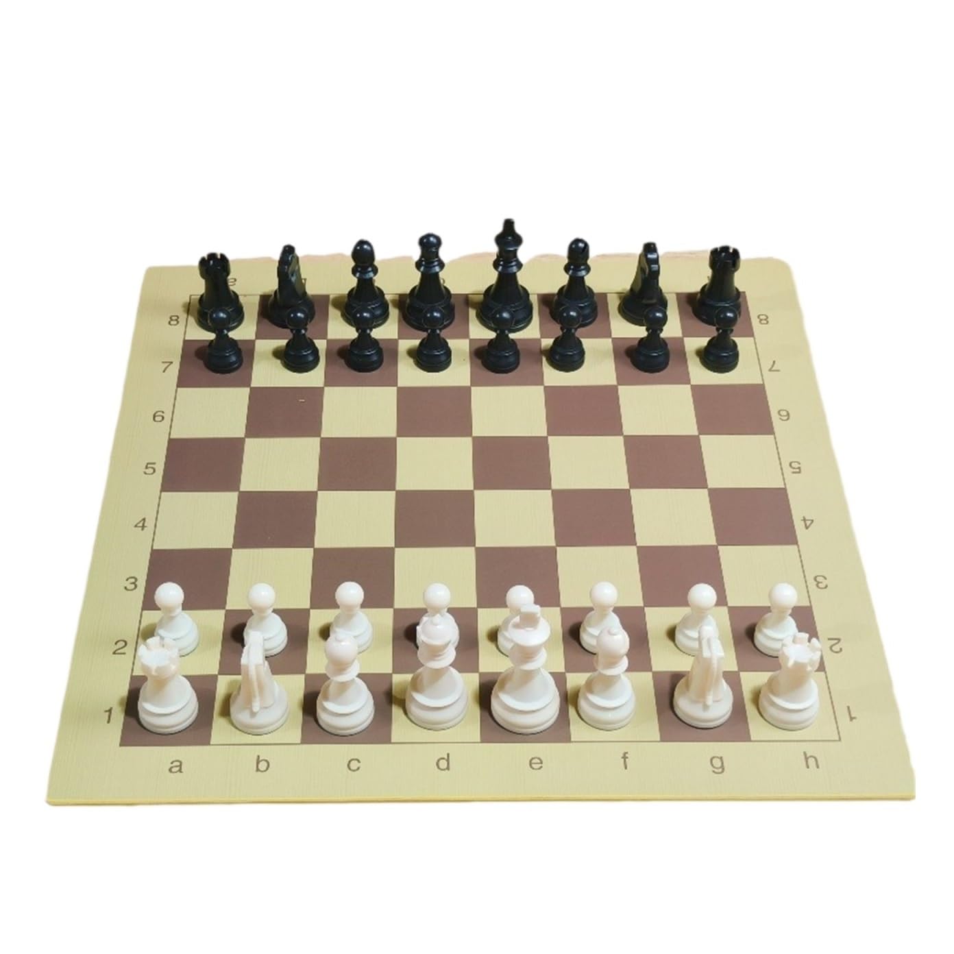 Zestaw Szachowy Międzynarodowy Zestaw Szachowy, 64 Kratki, Drewniana Szachownica, Wysokość Króla 95 Mm Gra