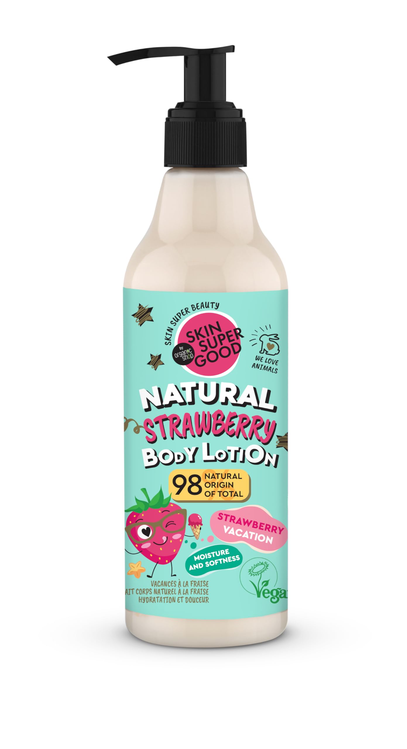 Strawberry moisturizing Body Lotion 250 ml