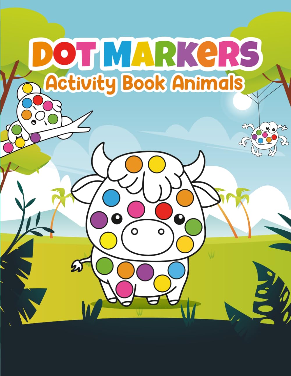 Dot Markers Animal Activity Book