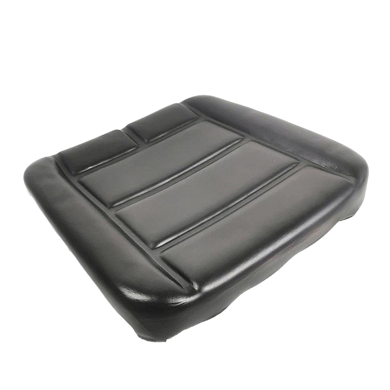 perfk Cojín universal de cuero sintético para asiento de elevadora, para tractor, cargadora, maquinaria agrícola, cortacésped, vehículo de, 43cmx38cm