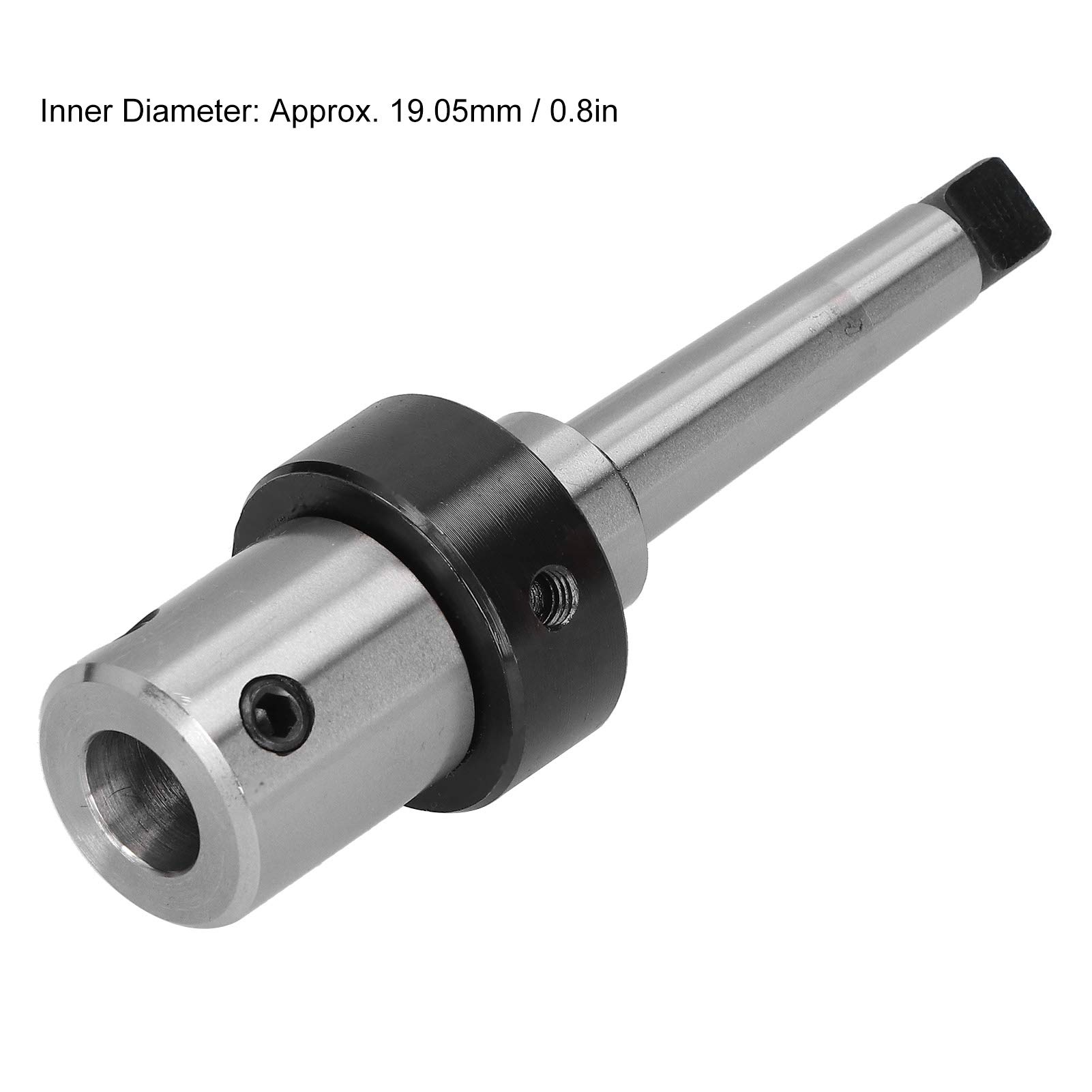 Kit d'arbre de coupe annulaire, avec cône Morse MT2 pour tige Weldon 19,05 mm / 0,8 pouce pour perceuse magnétique, perceuse radiale, perceuse d'établi, tour, équipement de forage vertical