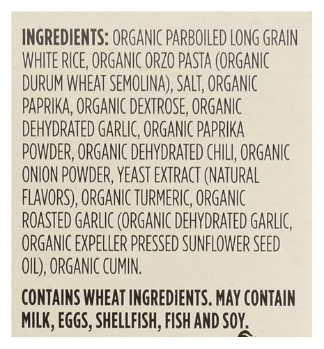 365 by Whole Foods Market, Organic Spanish Rice Pilaf, 6.1 Ounce