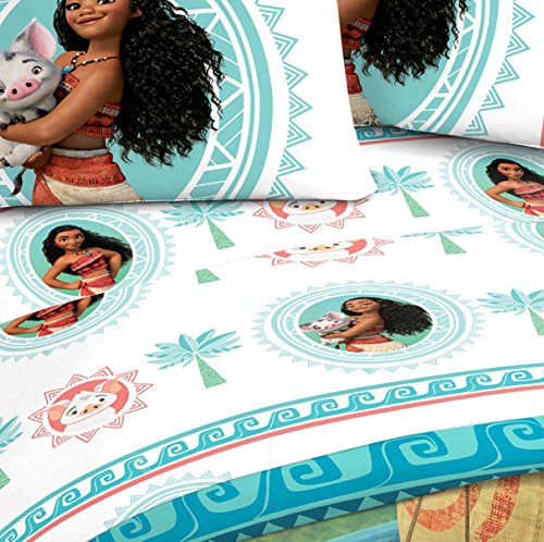 Image of Disney Moana 'The Wave' 3 Piece Twin Sheet Set