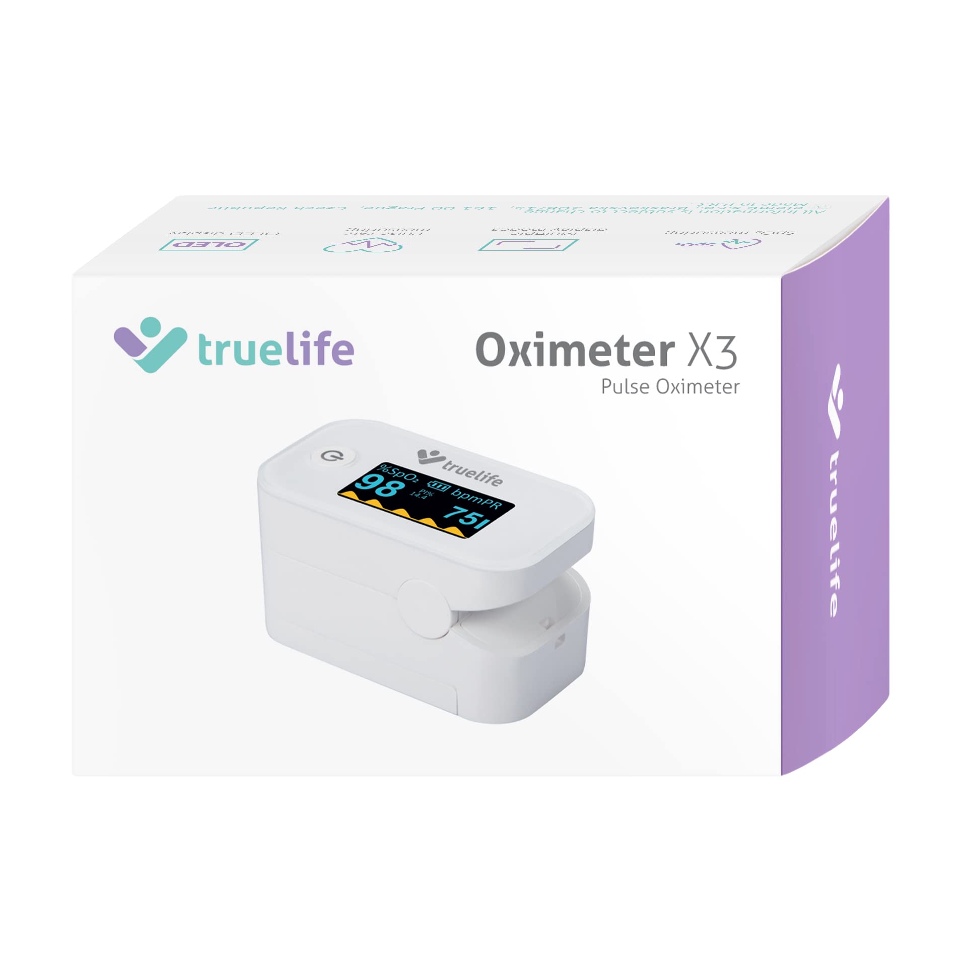 TrueLife Oximeter X3 Blutsauerstoff-Messgerät