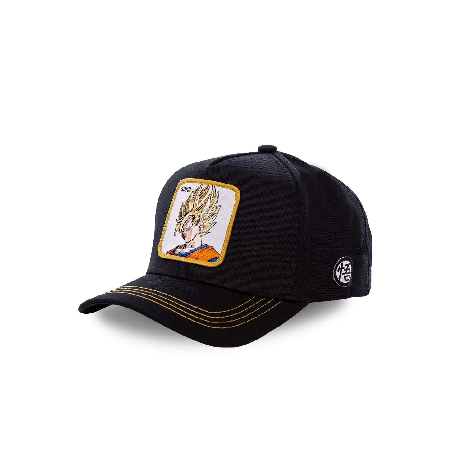 Capslab Son Goku Adjustable Cap Dragon Ball Z Black/Yellow - One-Size