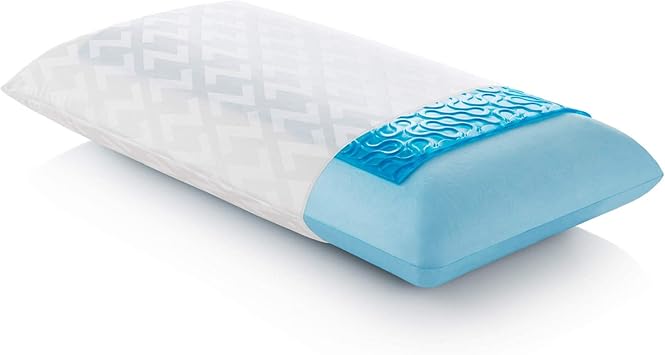 Z Gel-Infused Dough Memory Foam + Z Gel Pillow - Removable Tencel Cover - Queen - High Loft