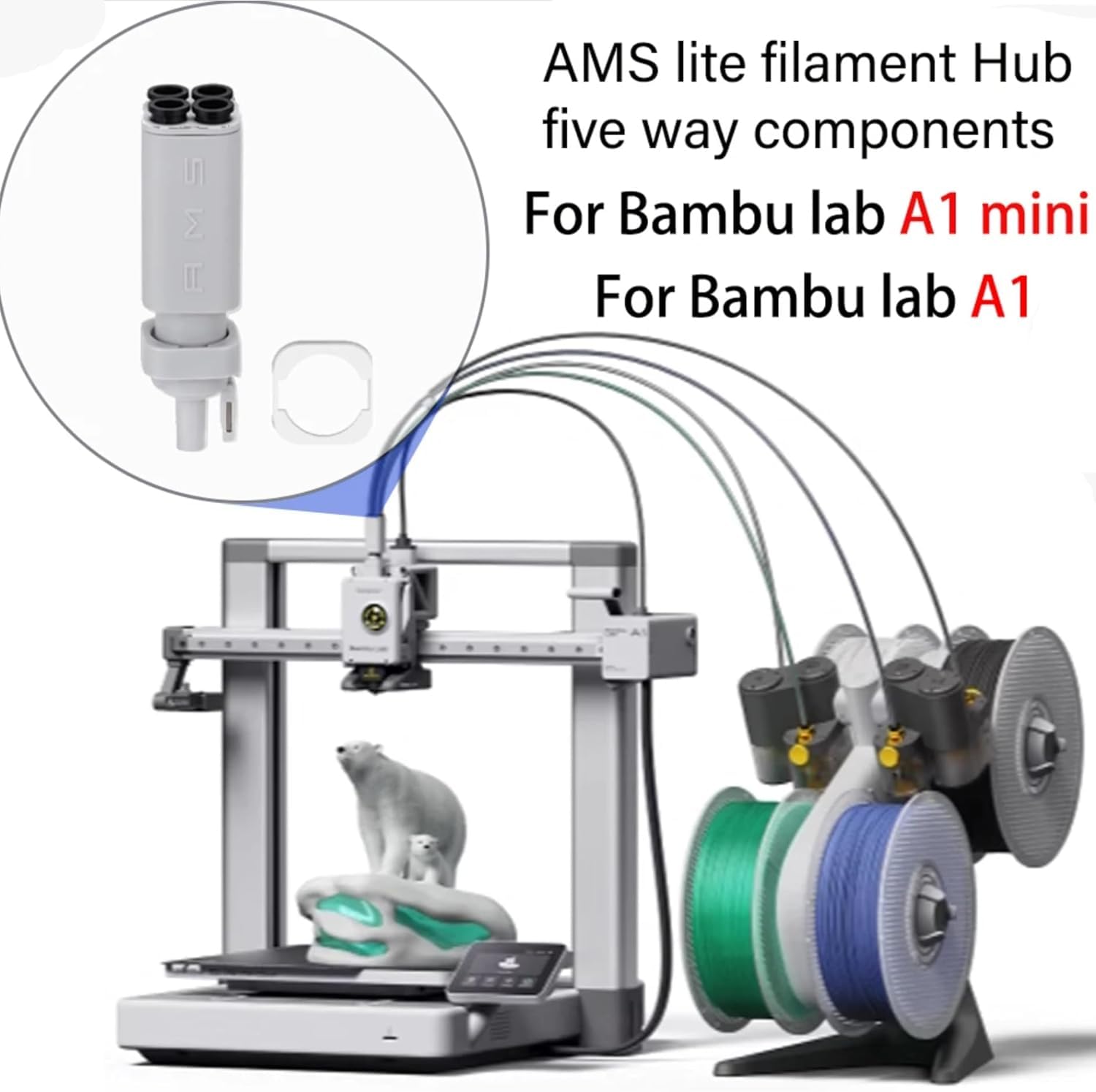 CCTREE Original AMS Lite Filament Hub for Bambu Lab A1/A1 Mini