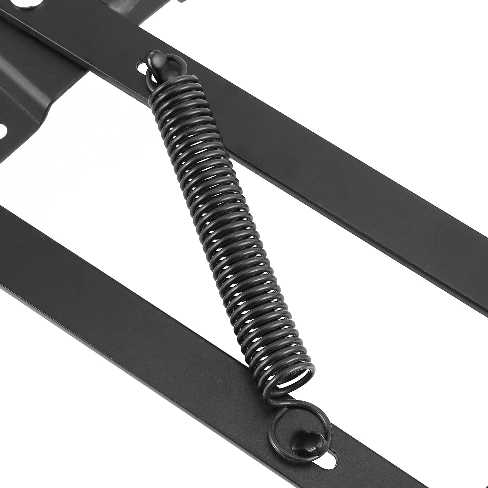 4 piezas de 2 pares de bisagras superiores de 9,5 pulgadas, soporte plegable, soporte para mesa de té, mecanismo de bisagra para muebles, estante de elevación, color negro