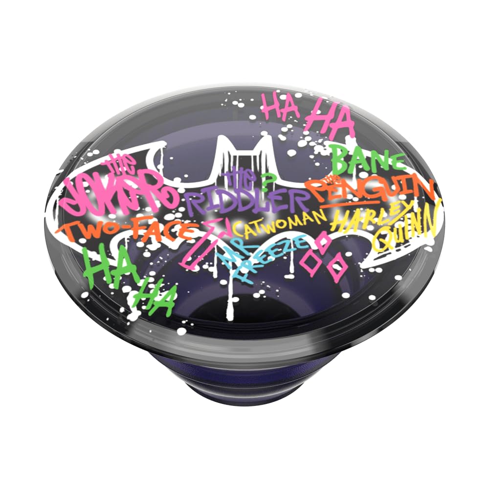 PopSockets DC Justice League Phone Grip - Riddler Design With Expanding Kickstand