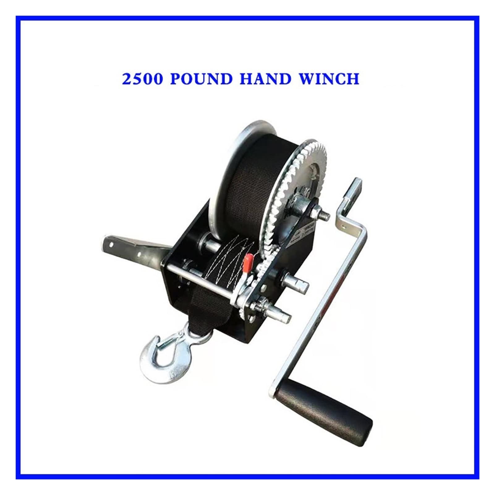 Wciągnik łańcuchowy, 2500 LBS Automatyczny dźwigarka hamulca podnośnikowa Podnośnik do podnośnika Micro Mobile Small Crane(20m wire rope+hook)