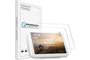 Premium Protection for Your Echo Show 8 with Orzero's Glass Screen Protectors