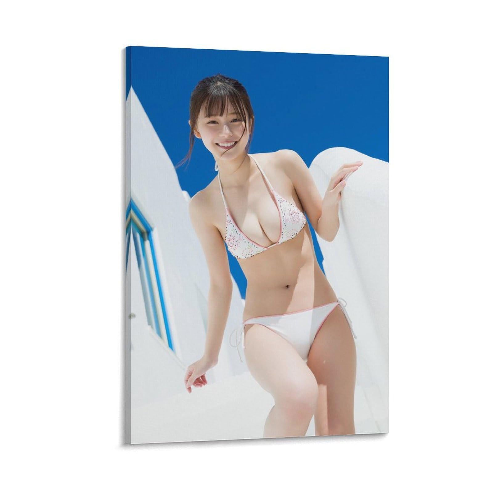Amazon.co.jp: 浅倉唯 キャンバスアートポスター 水着写真ポスター