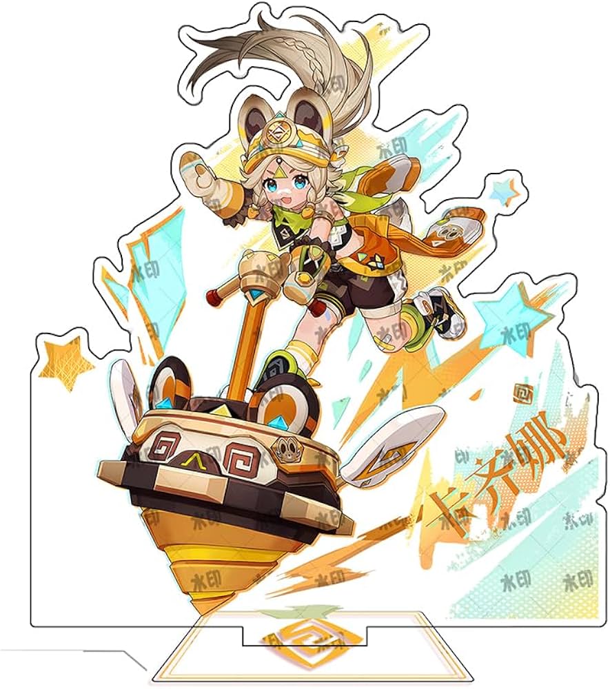 Amazon.co.jp: 原神 新キャラ アクリルスタンド ナタ 火の国 キィニチ