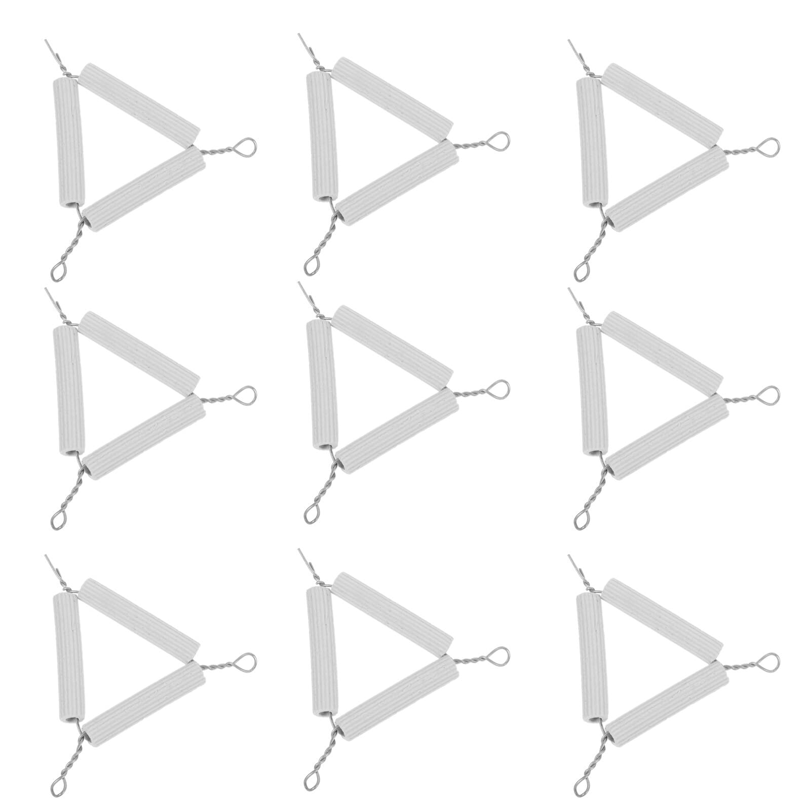 Healeved 10pcs Crucible Stands Heat-resistant Lab Equipment for Chemistry Experiments Construction for Educational Settings Professional Use