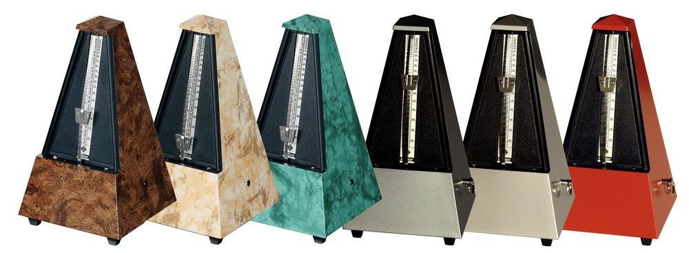 Wittner 903505.0 - Metrónomo piramidal, color verde zafir