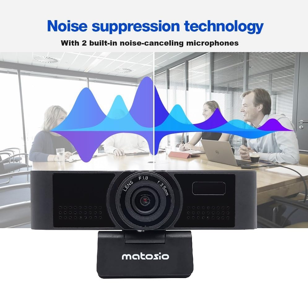 Owl Labs Meeting Owl 4+ Videocamera Intelligente 4K 360° per Videoconferenze con Microfono e Altoparlante (Auto-focus oratore, Zoom intelligente, Riduzione rumore, Certificata Microsoft Teams