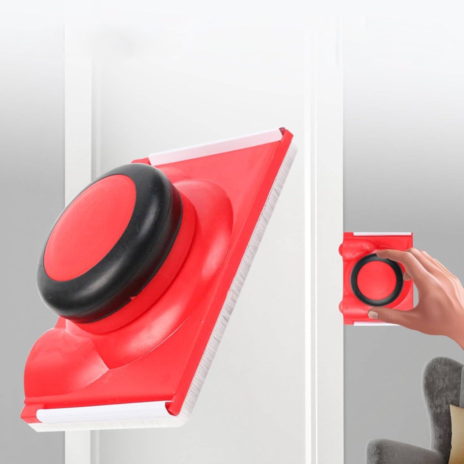 IGXX Outil de Peinture Multifonction pour Bordures de Peinture, Outil de Peinture pour Bordures de Peinture, Outil de Peinture pour Bordures de Peinture, Outils de Coupe pour la Peinture pour(Rouge)
