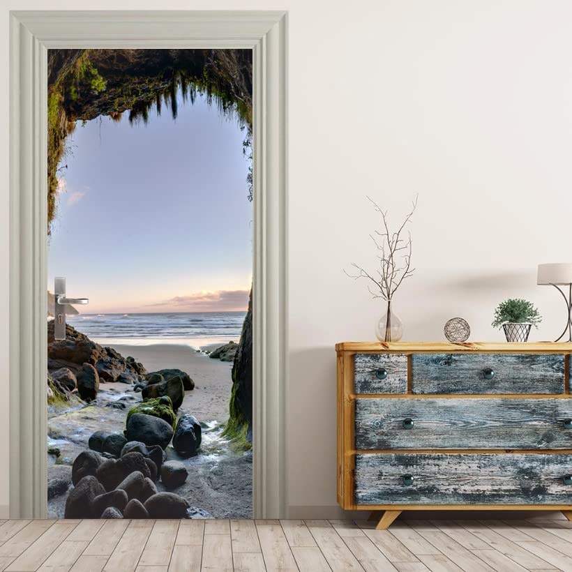 Adesivi per Porte Artistici: Aggiungi un tocco di eleganza alla tua casa con adesivi per porte artistici. Questi adesivi sono ideali per decorare e ristrutturare la tua casa, creando un effetto visivo che espande lo spazio e arricchisce l'ambiente con un design unico e moderno