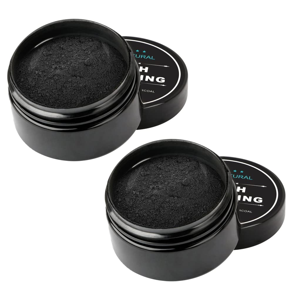 Magik 2-4Pc Activated Charcoal Teeth Whitening Powder Organic Coconut Removes Stain 2 Pack