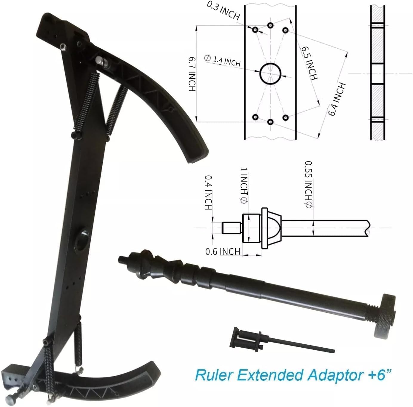 KATOOL Motorcycle Adapter for Wheel Balancer Machine KT-B700, KT-B760, KT-B750, ME-B600, ME-B620