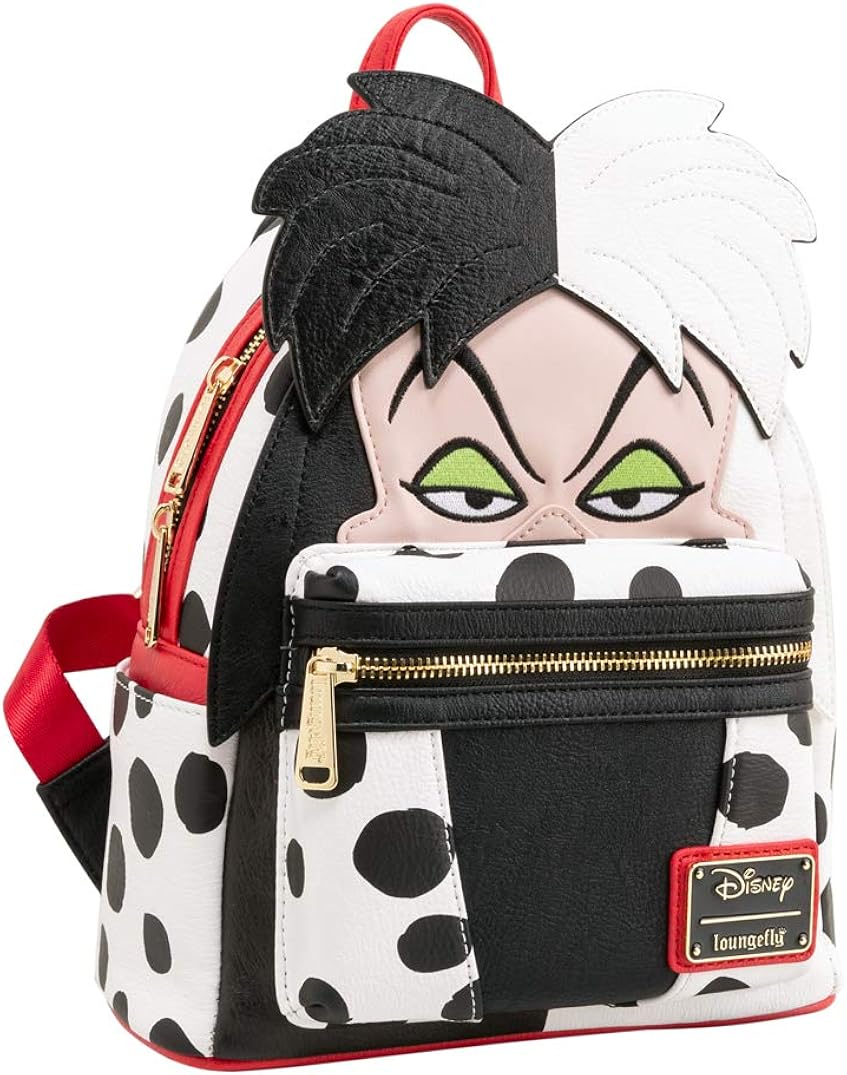 Loungefly Backpacks Disney 101 Dalmatians Cruella de Vil Mini Backpack