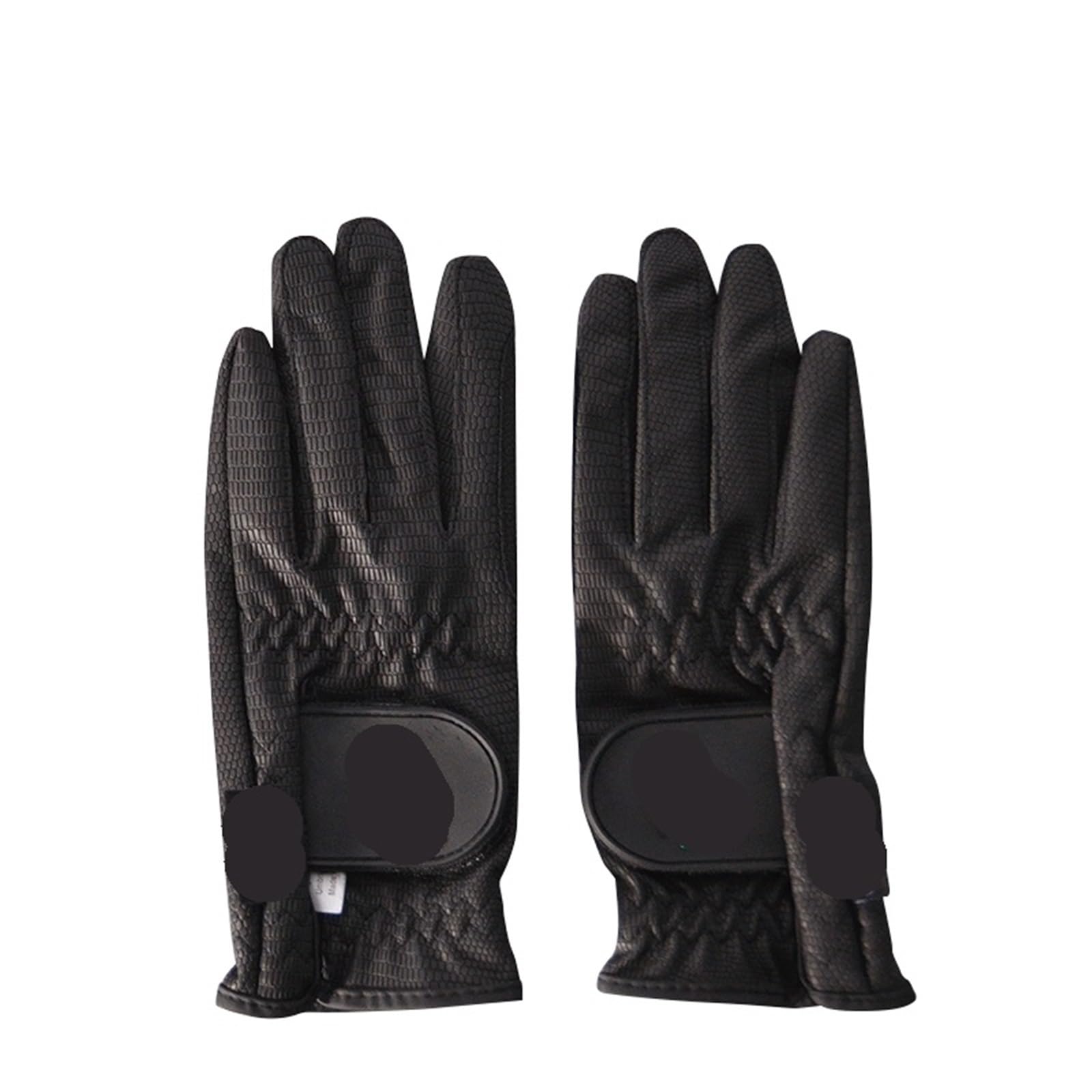 Guanti da Equitazione Guanti da Equitazione Guanti da Equitazione Guanti Antiscivolo for Bici con Dita Intere for Attrezzature da Esterno per L'Equitazione(Black,M)