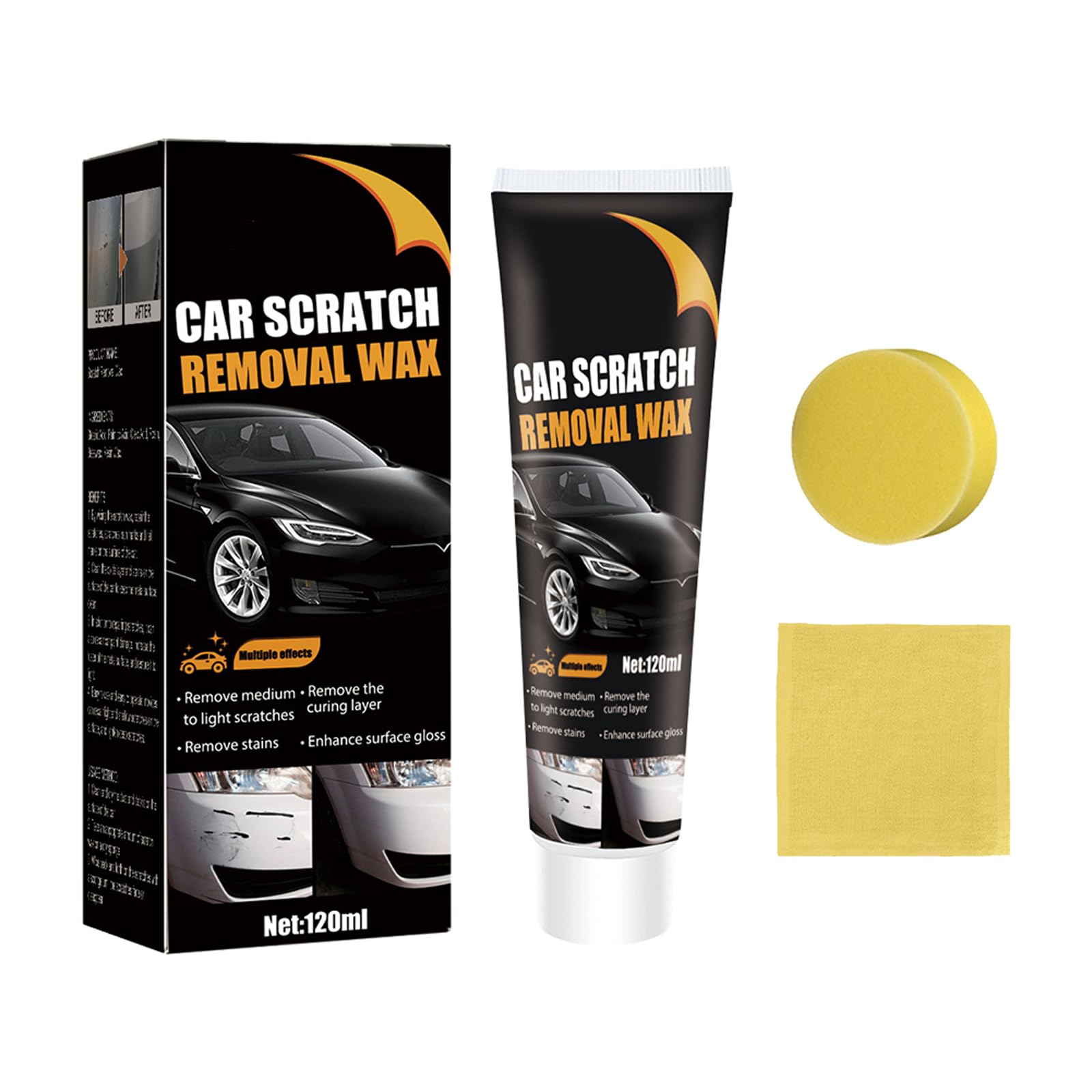 Pasta Abrasiva Per Auto - Polish Per Graffi Leggeri, Decontaminazione, Ripristina Vernice Auto - Foto 4