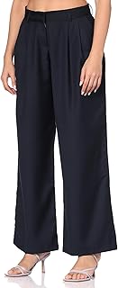 ASTK Womens Wide Leg with Pleats Pants (pack of 1)
