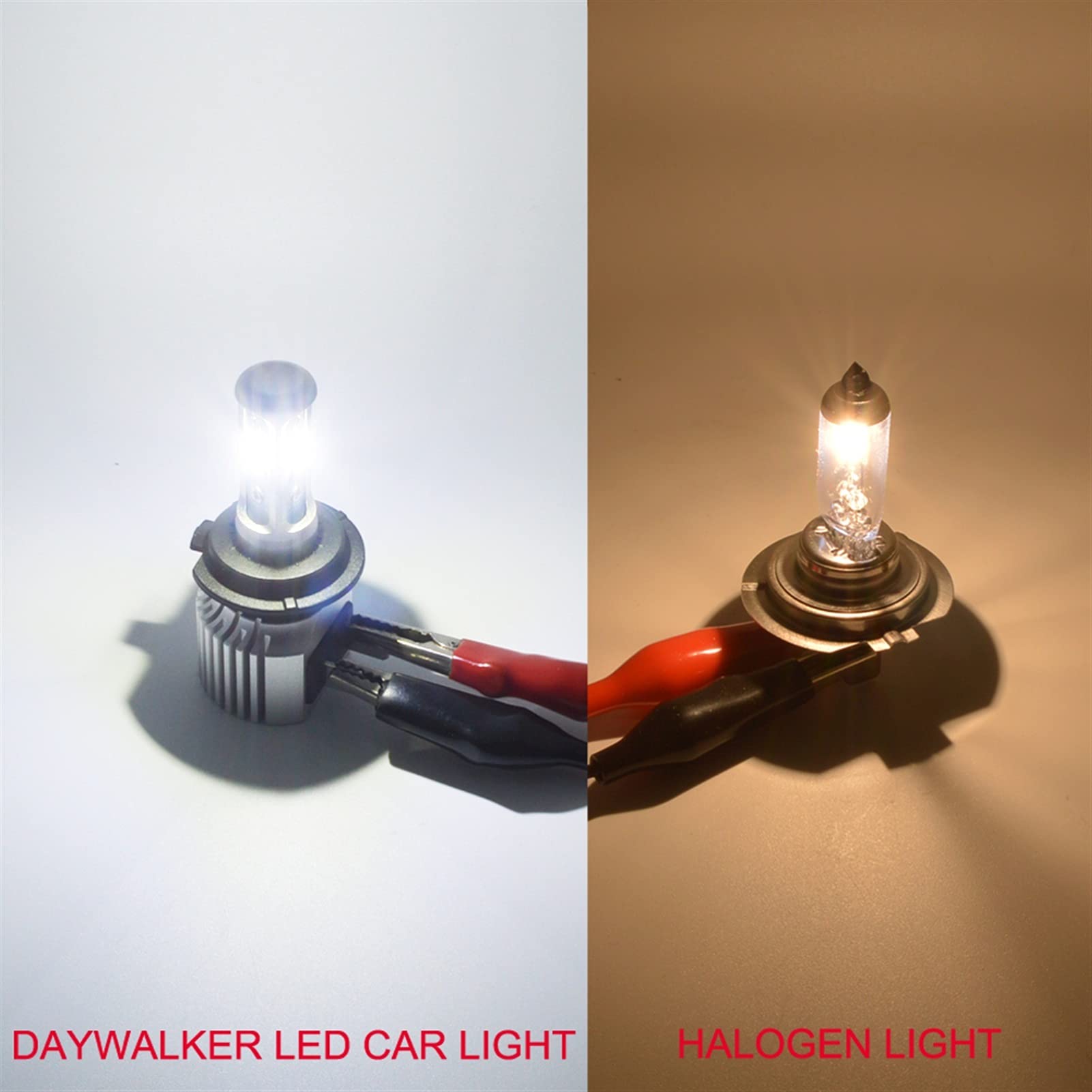 Fari Lampadina a LED Auto 5000LM Bulb Bulb Bianco Auto Bianco Fendinebbia Lampadina Lampadina CSP Chips Headlamp 12V 24V H4 H7 H8 H9 H11 9005 HB3 9006 HB4 6000K ( Socket Type : H4/9003/HB2 Hi/Lo )