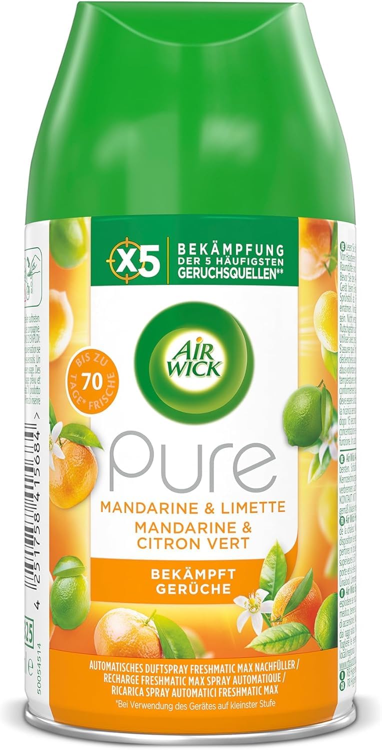 6x Airwick Freshmatic Ricariche Agrumi Profumatore per Ambiente 6x250ml