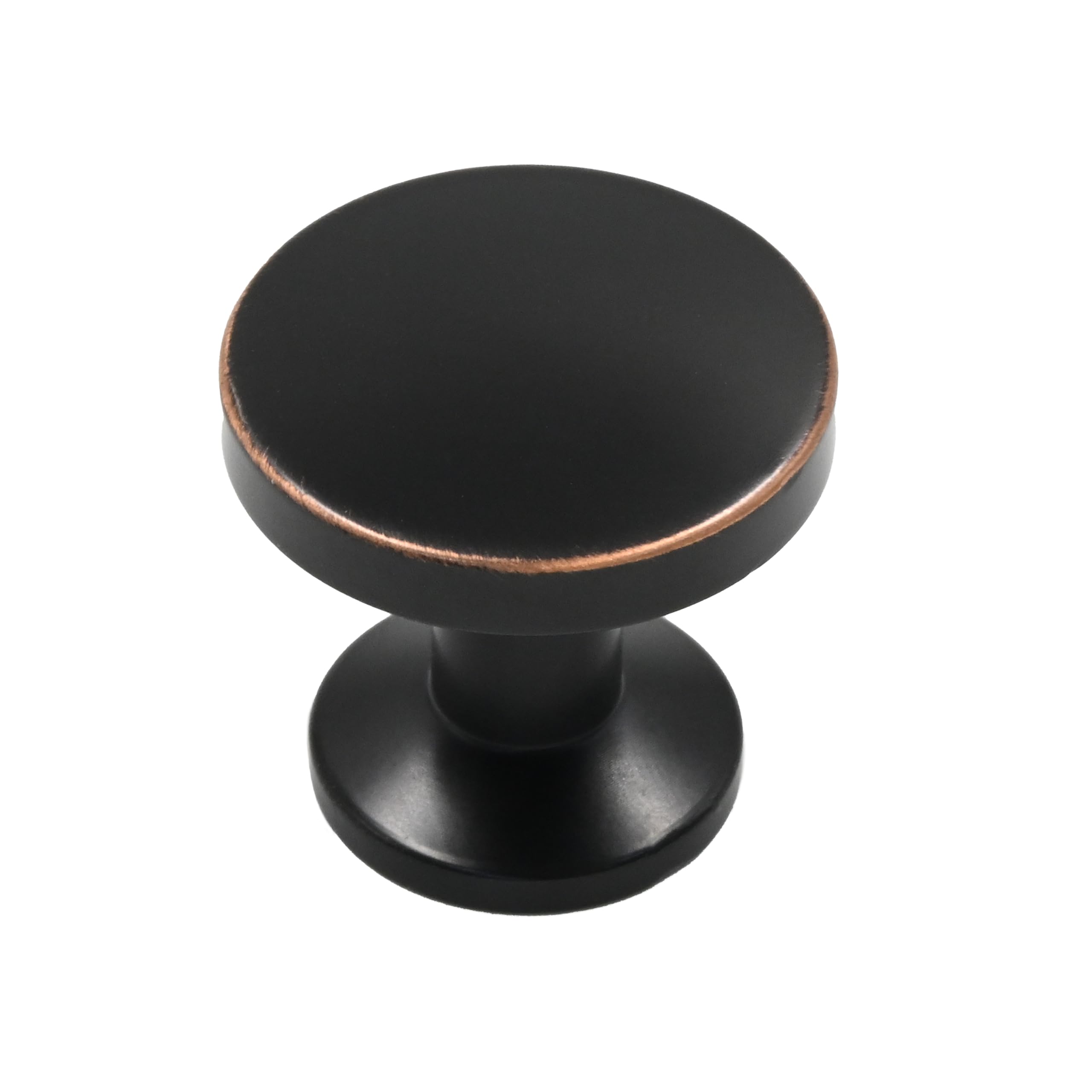 Matte Black Cabinet Knobs - 10 Pack -12