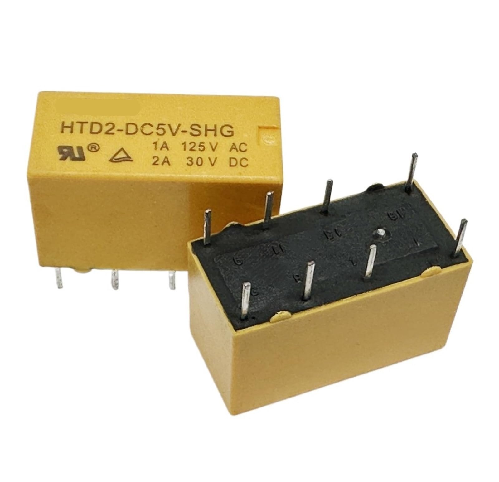 Relé HTD2-DC5V-SHG de 8 pines para solucionar interferencias y proteger circuitos PCB 3