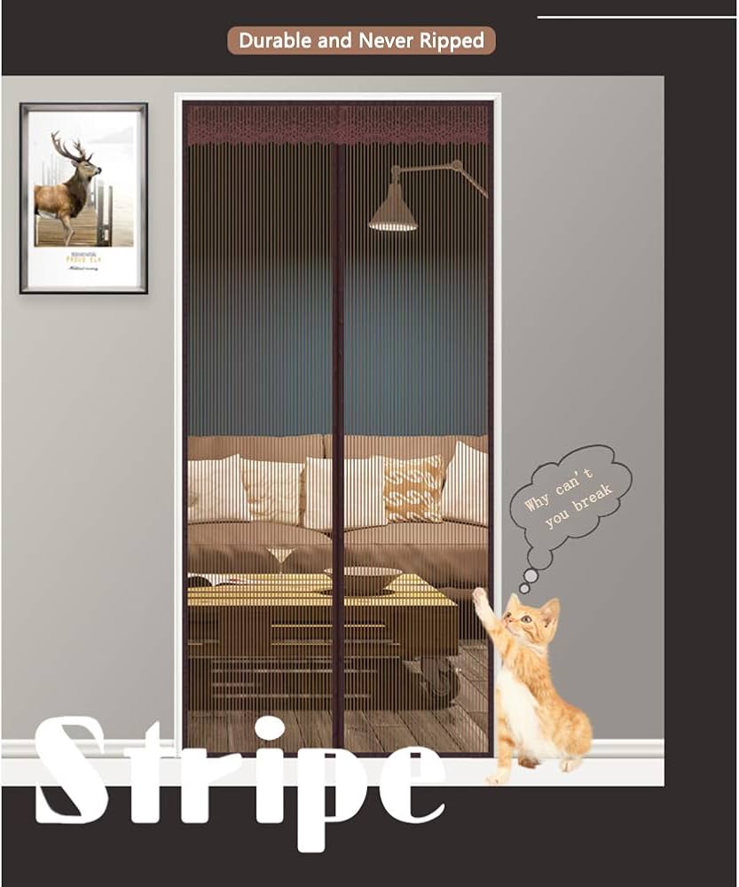 Amazon.com: ZXCC Magnetic Screen Door,self Closing Mesh Curtain