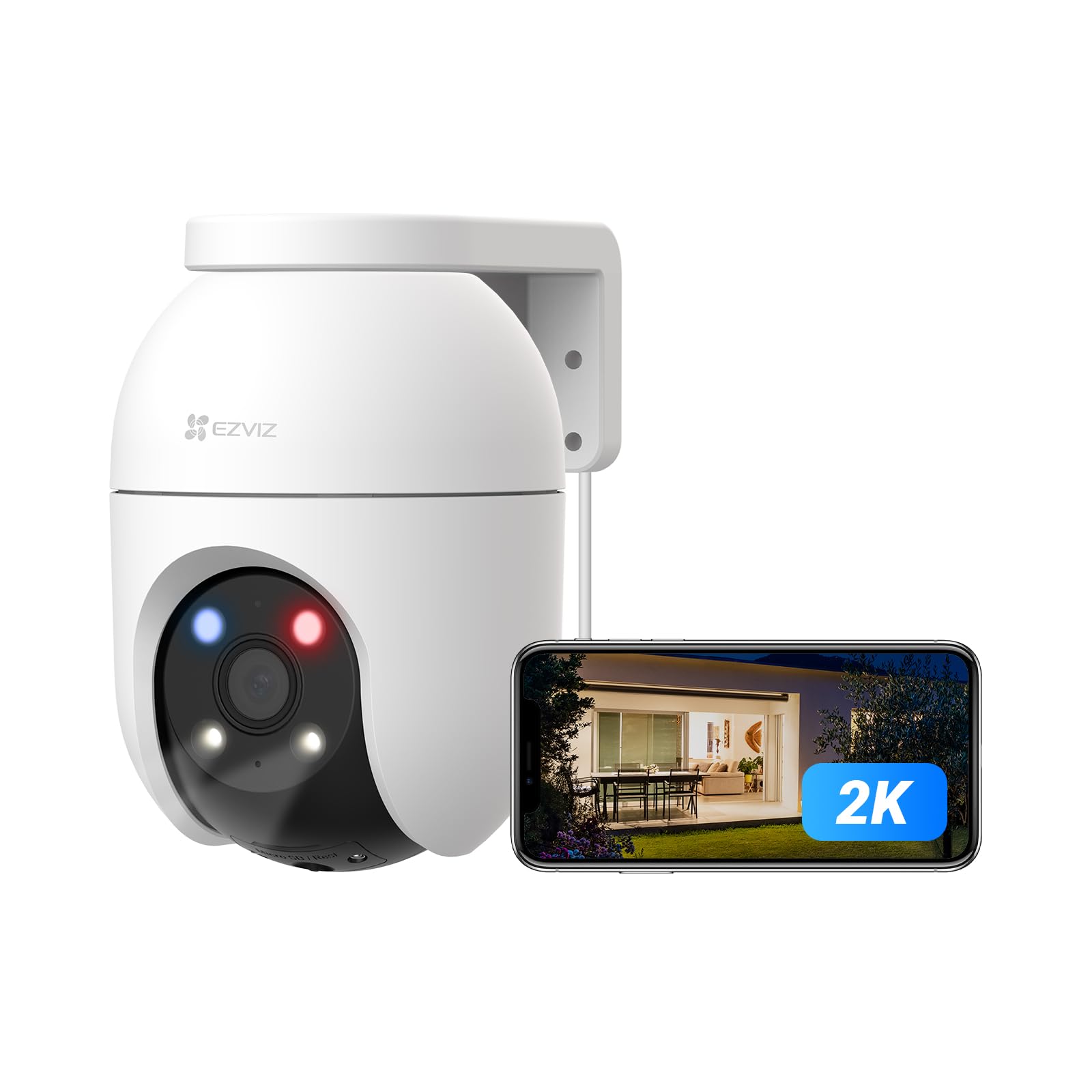EZVIZ 2K Caméra de Surveillance Extérieur Wi-FI à 360° C8c 3MP