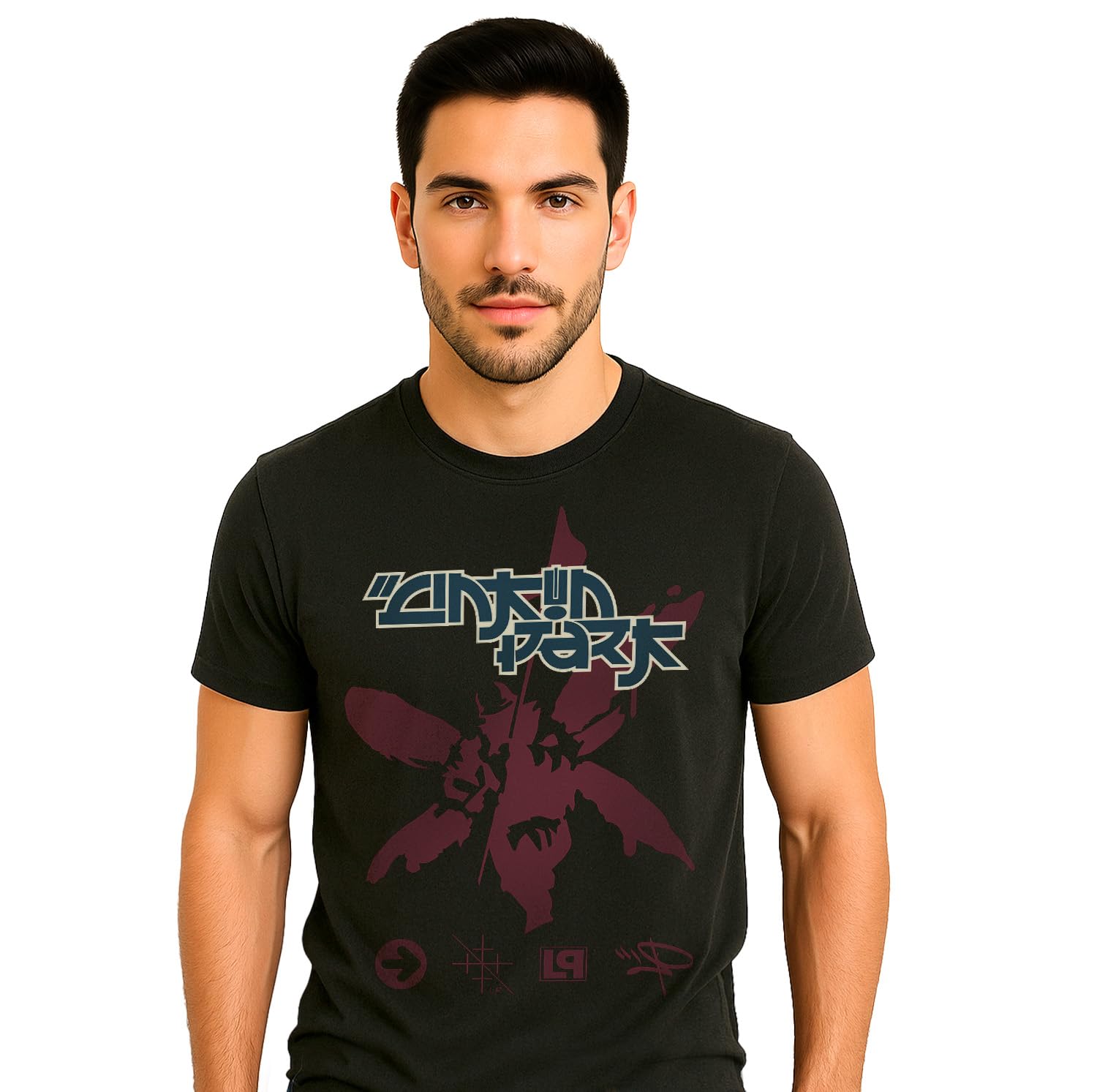 Linkin Park - Camiseta oficial híbrida Theory. Camiseta unisex de algodón, camiseta de ajuste regular para adulto y niño