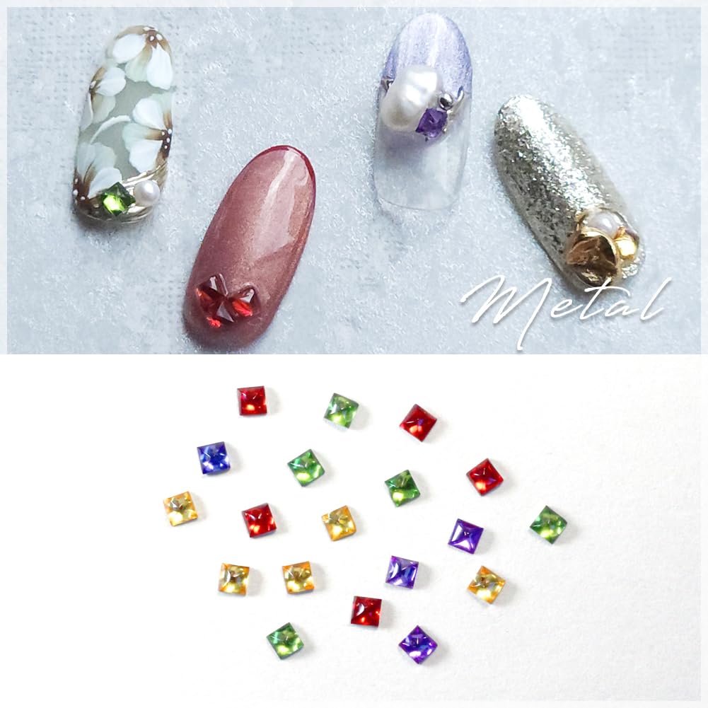 Amazon | ネイルパーツ スタッズ POPスタッズ 各30個 スタッズミックス