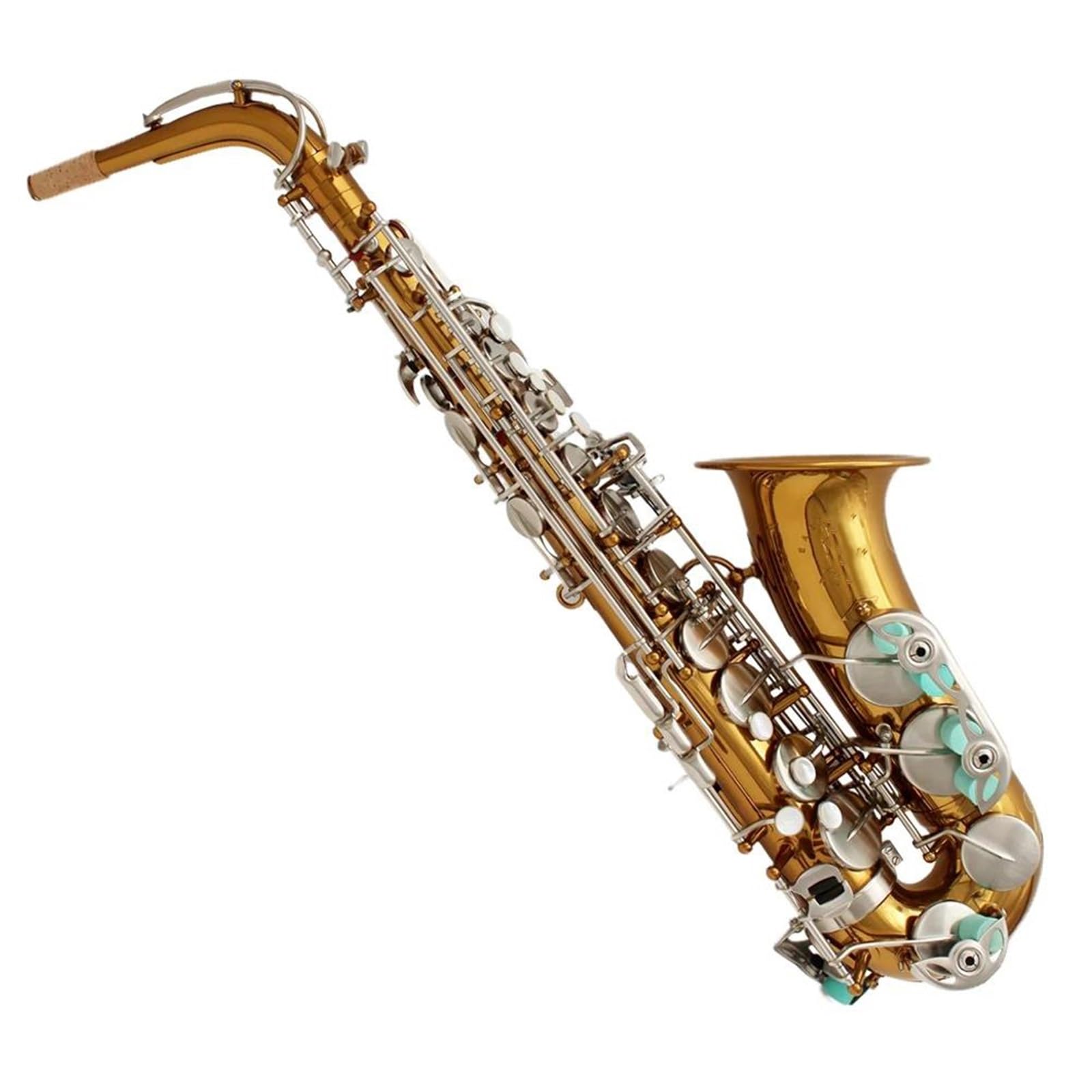 Saksofony Profesjonalny Saksofon Altowy Champagne Gold(2)