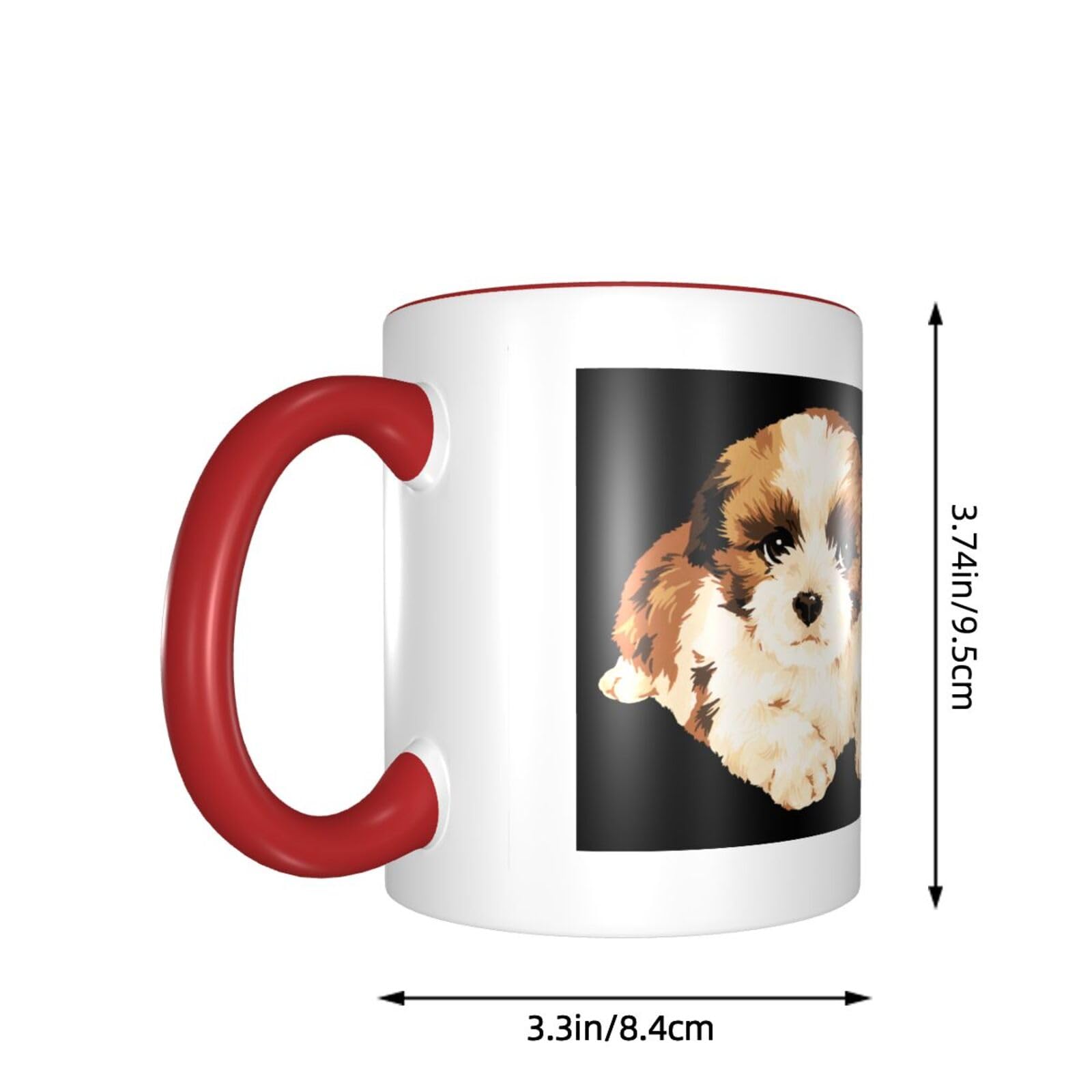 Amazon.co.jp: シー・ズー 萌え 犬柄 マグカップ 保温・保冷
