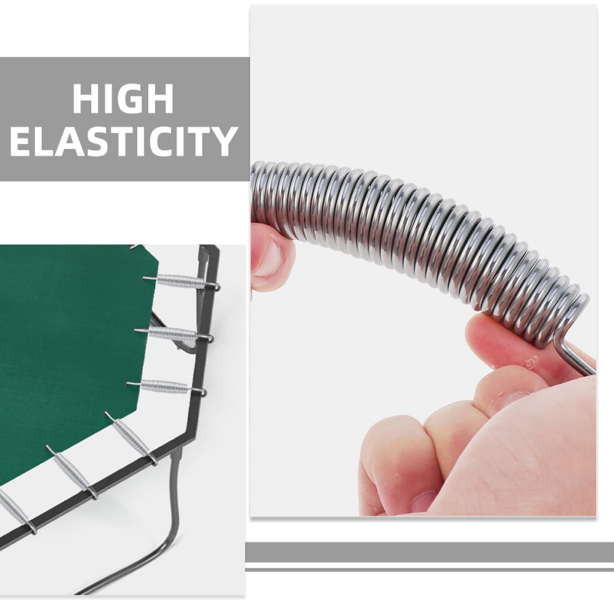ifundom 10stücke Ersatzfedern Für Trampolin Trampolinfedern Aus Verzinktem Stahl Federn Für Trainingstrampolin Ersatzfedern Für Trampolin Zubehör